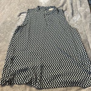 Loft keyhole sleeveless top